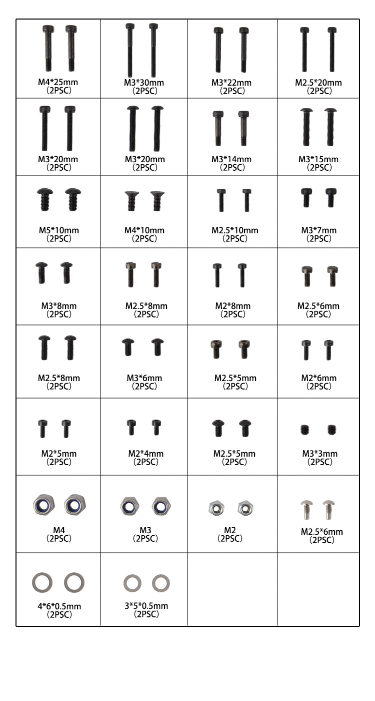 XL52A16 Hardware Bag