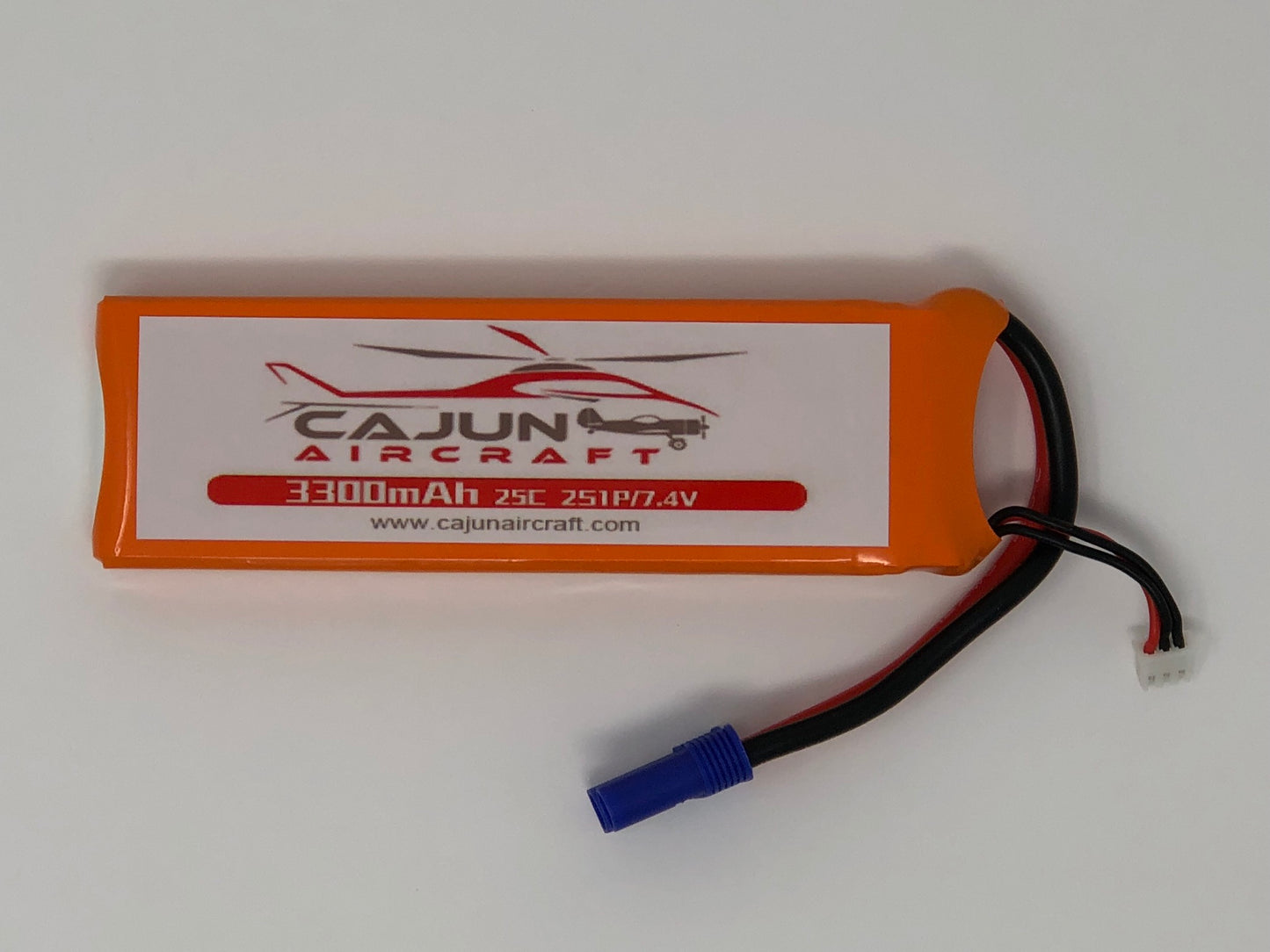 Cajun Lipo 3300 7.4V 25C 2S