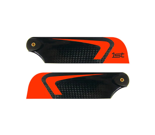 1ST TAIL BLADES CFK 105MM CP (ORANGE)