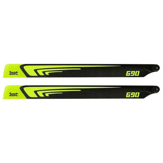 1ST MAIN BLADES CFK 690MM FBL (YELLOW)