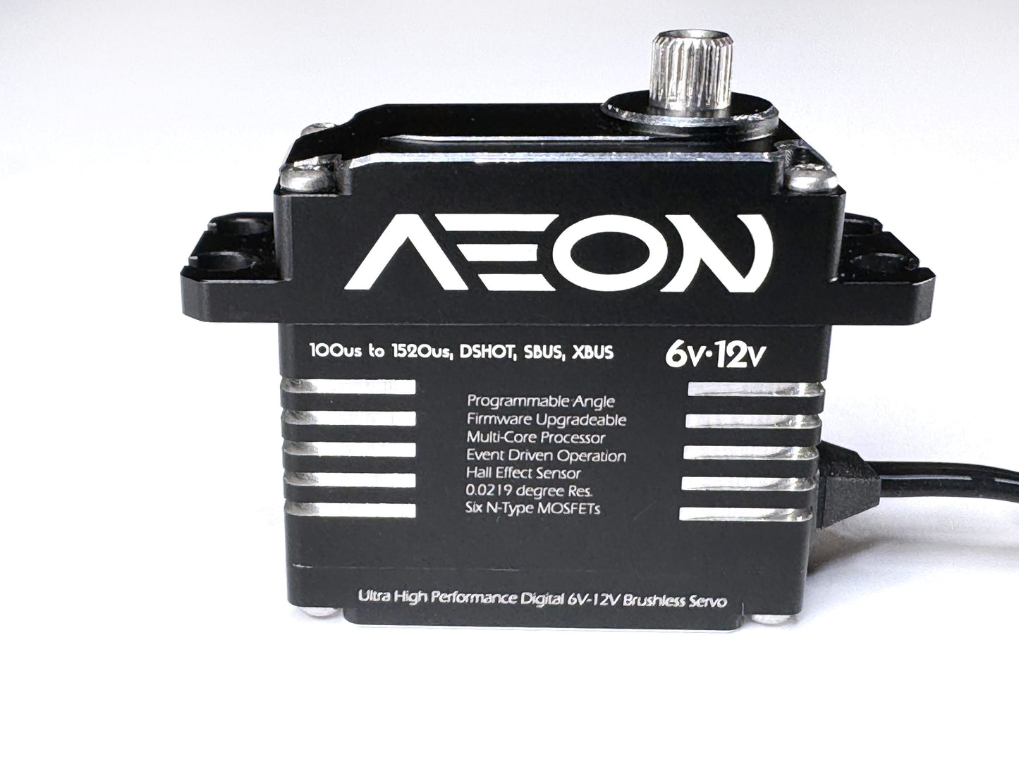 Aeon RC AUHT-S01 Brushless, Multi-Protocol, Event-Driven 12V programmable servo