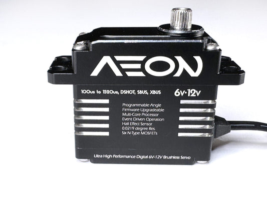 Aeon RC AUHT-S01 Brushless, Multi-Protocol, Event-Driven 12V programmable servo