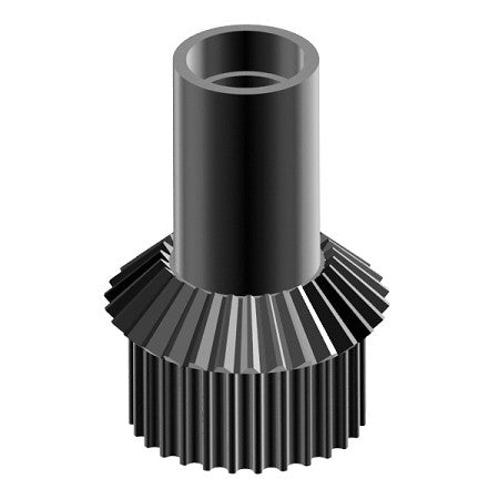 04523 BEVEL/ BELT GEAR PINION CHASSIS GEAR BOX, LOGO XXTREME