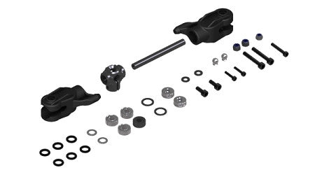 04569 TAIL ROTOR HUB SET WITH BLADE HOLDER, LOGO XXTREME