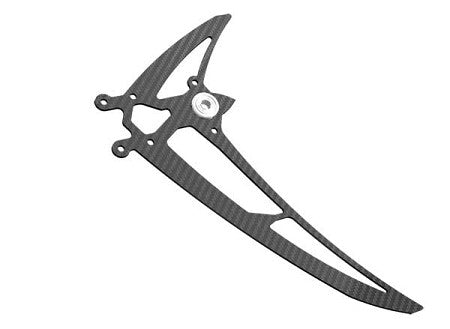 04830 CARBON VERTICAL FIN WITH BALL BEARING, LOGO 480